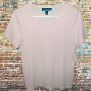 Women’s KAREN SCOTT  Size Small T-Shirt Top Light Pink